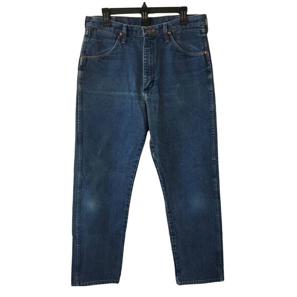 Wrangler 31 M... Pro Rodeo Original Cowboy Cut Jeans 35x32 Good Condition - Picture 1 of 3